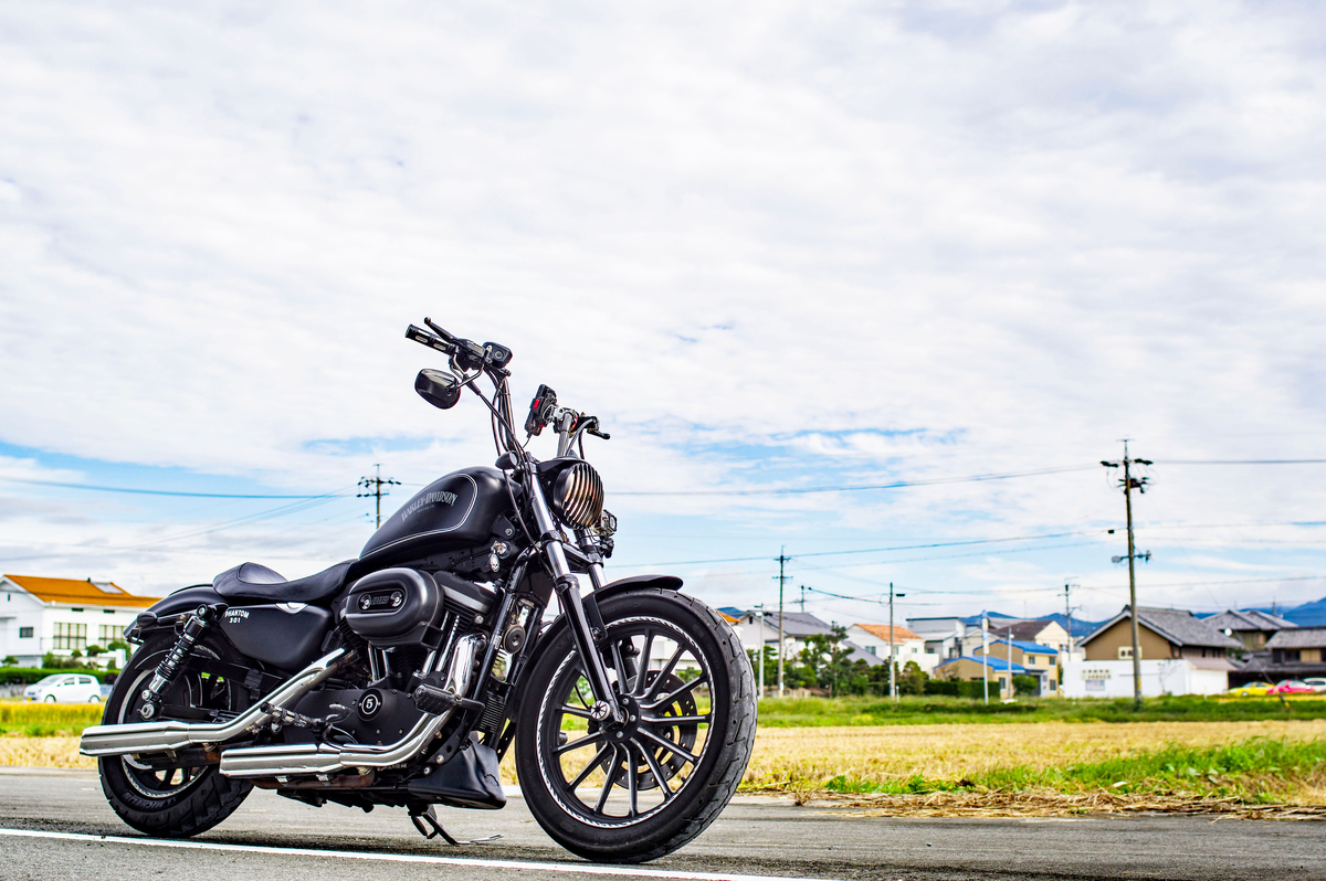 Sportster owner's group Meetingへ 二輪祭