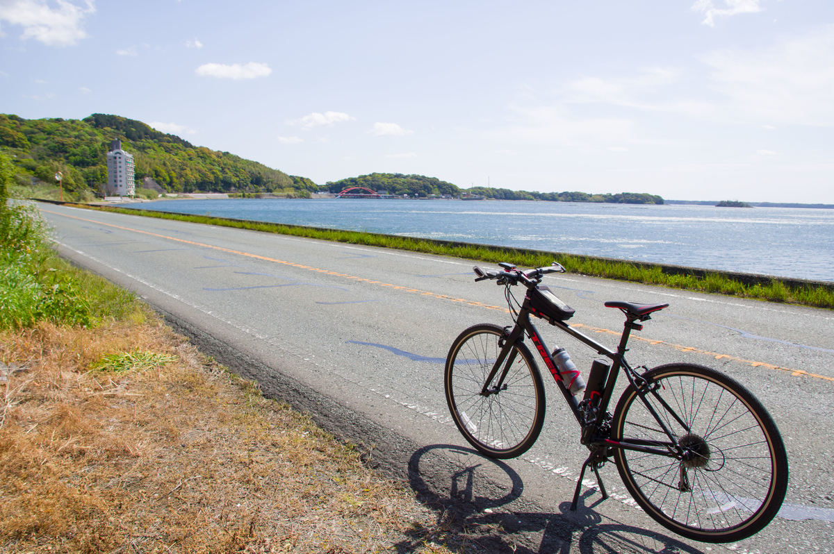 浜名湖一周 自転車 風が強い