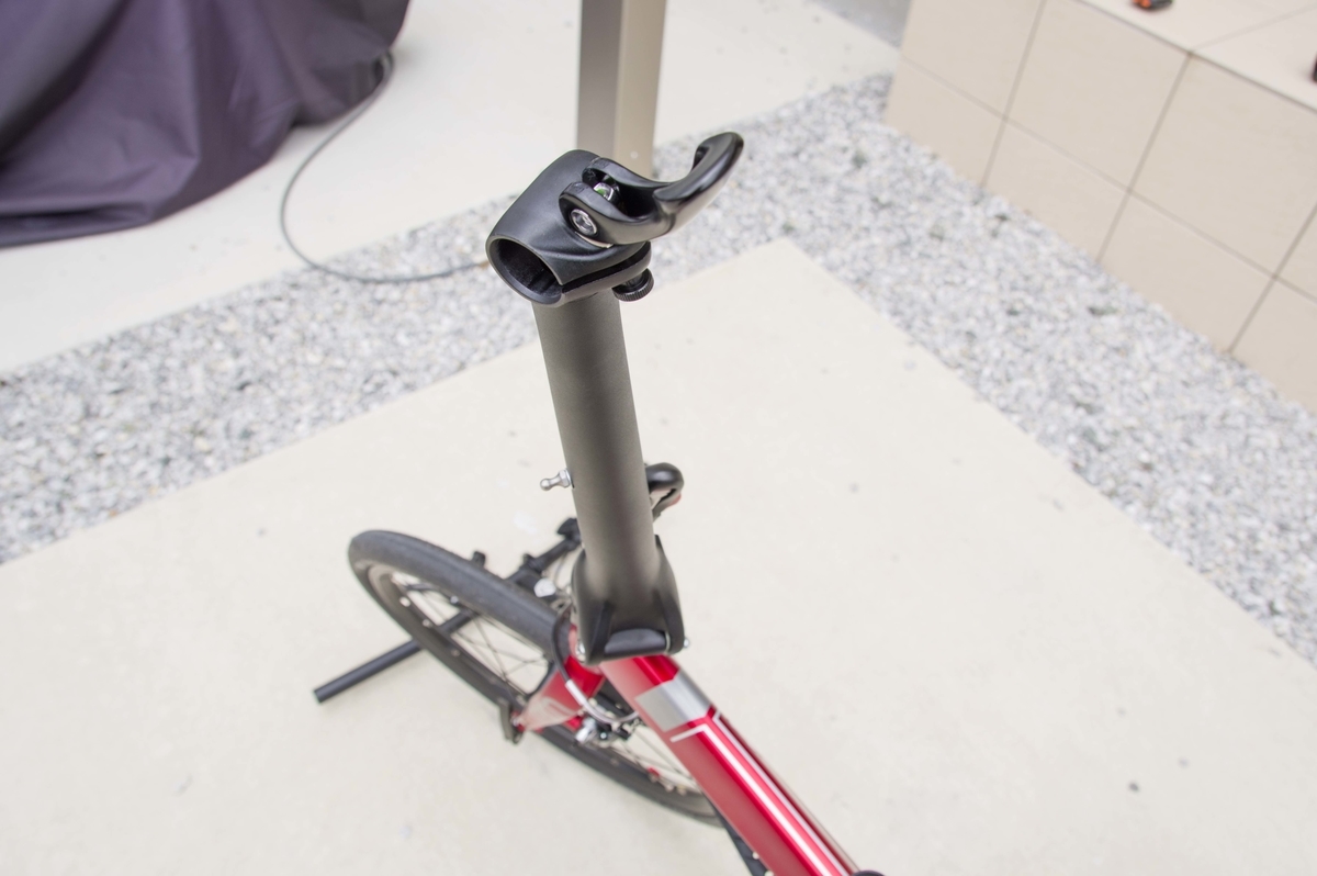 TERN（ターン）QR HANDLE POST （QRハンドルポスト）角度12度