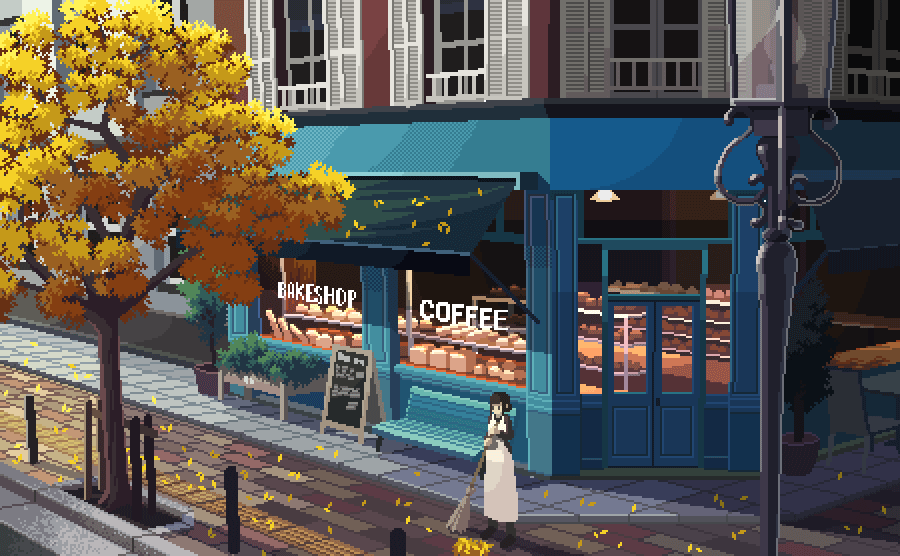 ドット絵アニメのgif 笑ったら寝ろ！面白いgifを集めてみたよ