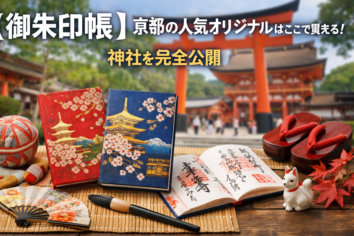 【御朱印帳】京都の人気オリジナルはここで買える！神社を完全公開 - 京都においでやす！京都観光初心者向け｜失敗しない回り方・混雑回避・ホテル選びガイド