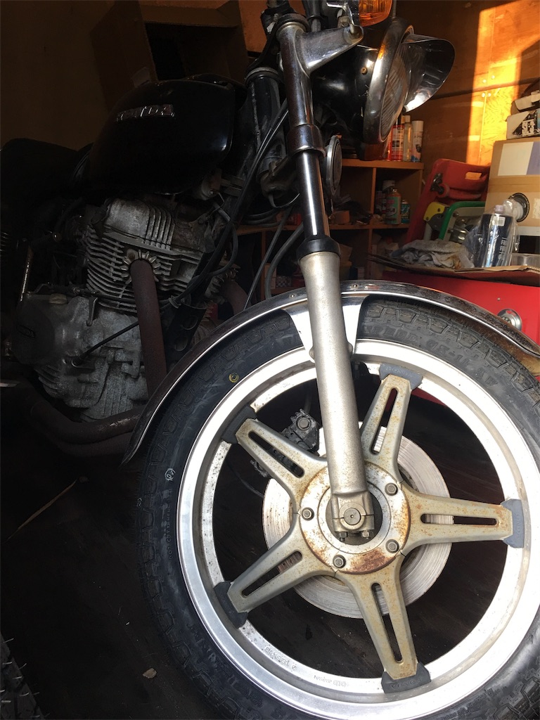 ホーク250Tフロントホイール CB250T.250N フロントホイール 純正 19