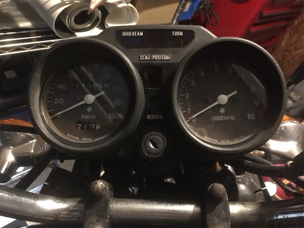 GT380メーター実働国内後期希少 （GT380 メーターのYahoo