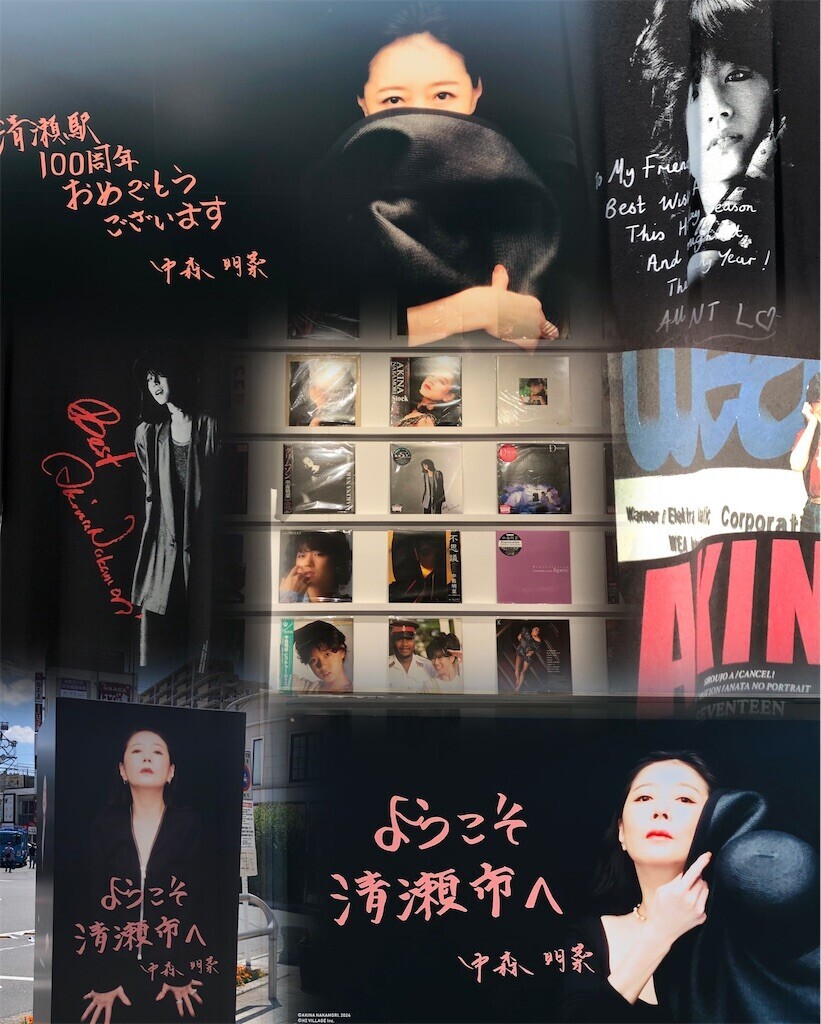 Amazon.co.jp: A1超大判 中森明菜 横顔 ポスター : おもちゃ