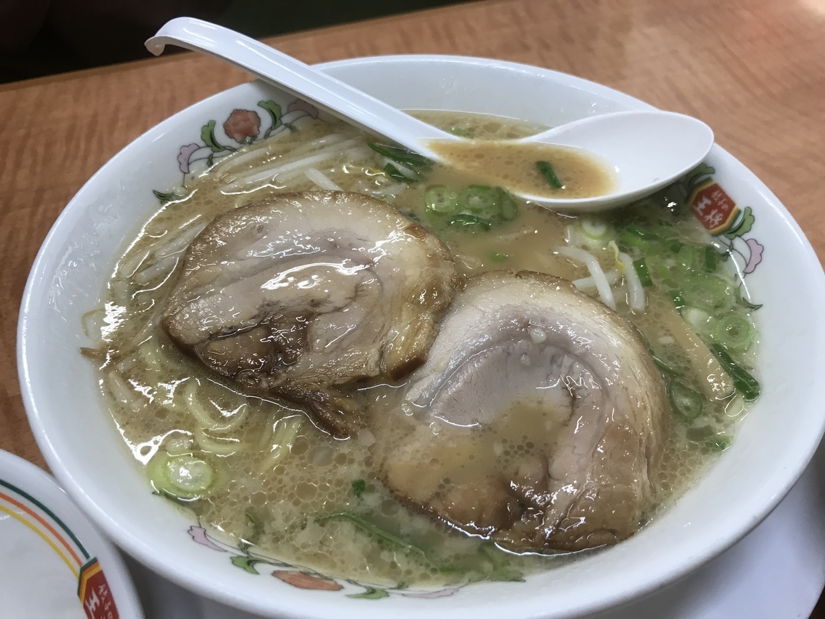 餃子の王将ラーメン