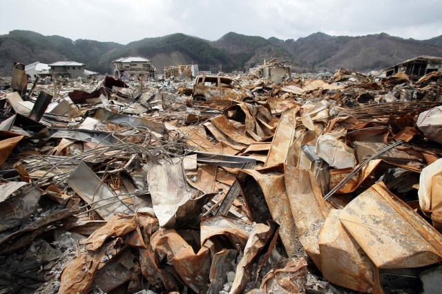 東日本大震災　岩手県　大槌町