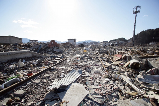 東日本大震災　岩手県　山田町