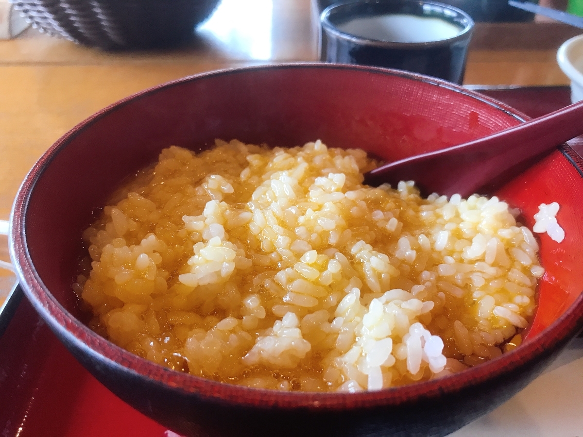 「卵かけご飯」