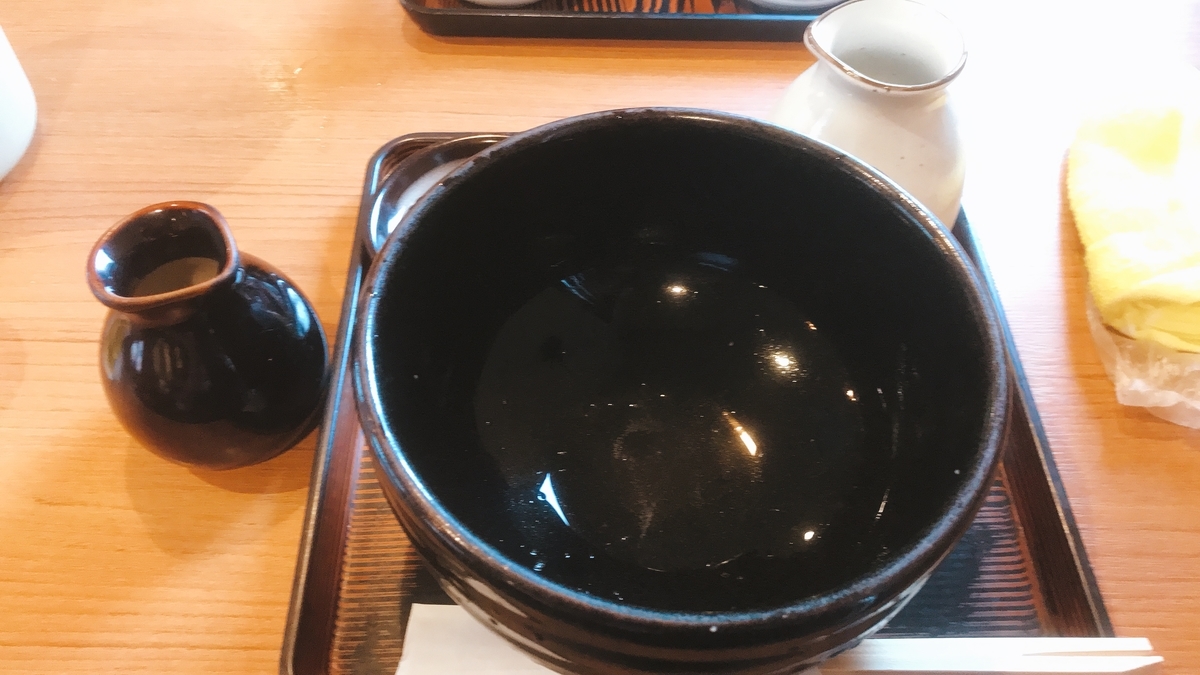 つゆもすべて完食！