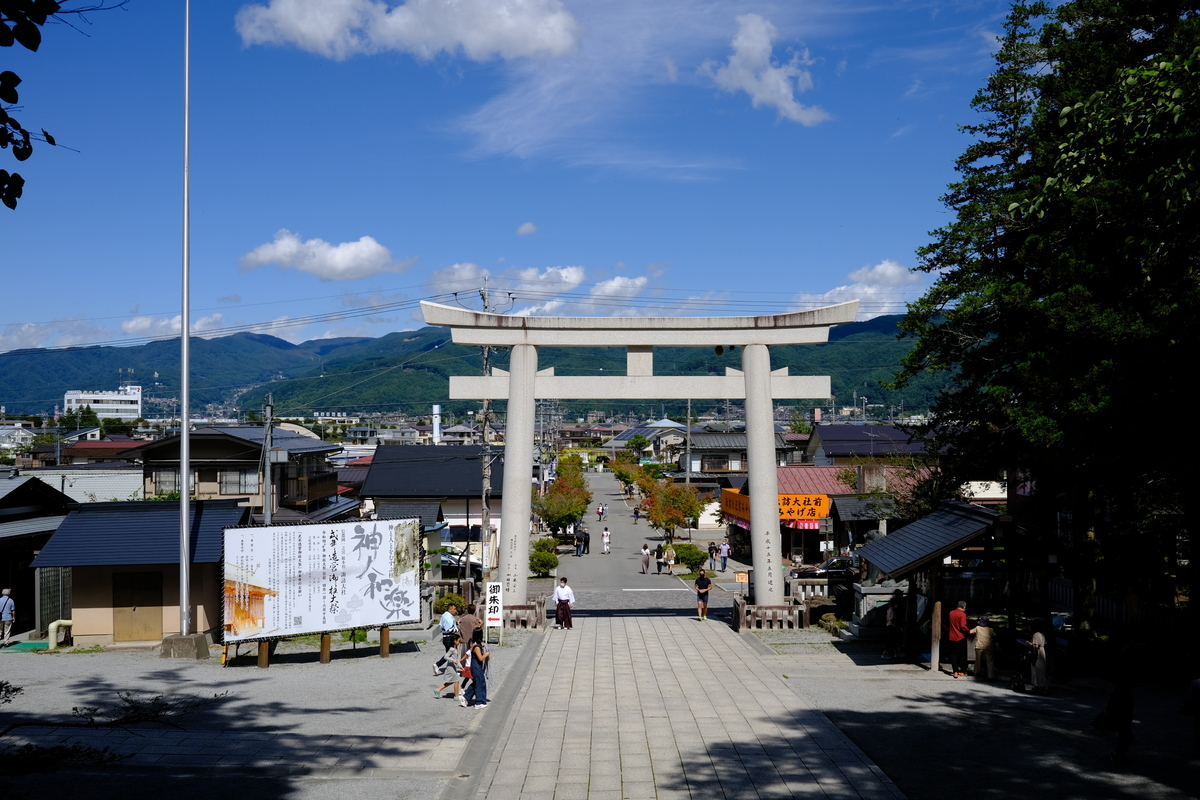 諏訪大社上社本宮