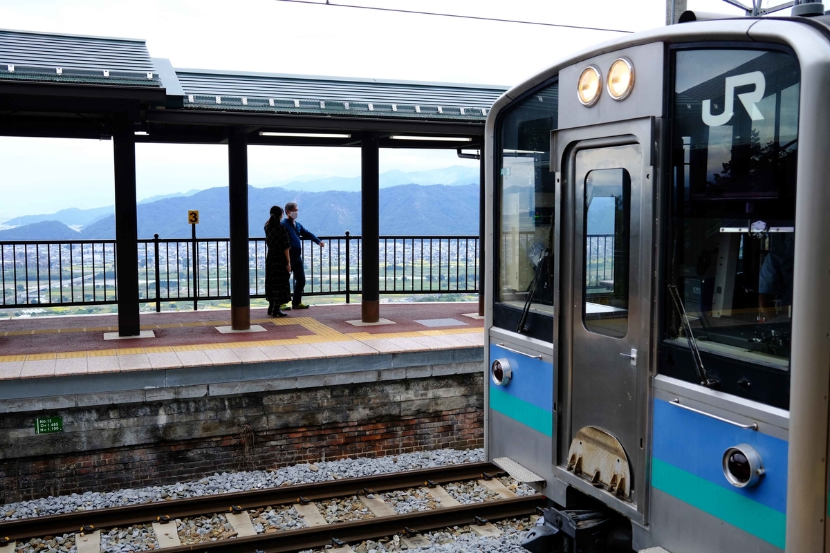 姨捨駅 姨捨駅