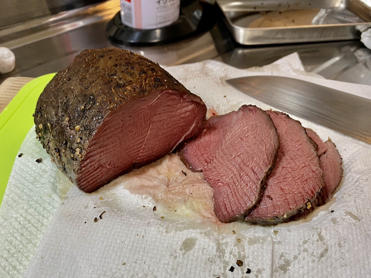 低温調理 やわらかな鹿肉のローストの簡単レシピ ジビエ料理 ヘルシー ハンターの雑念 低温調理 やわらかな鹿肉のローストの簡単レシピ ジビエ料理 ヘルシー ハンターの雑念
