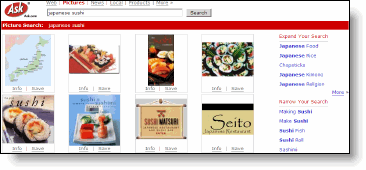 Ask Jeeves、画像認識技術を利用したPicture Search