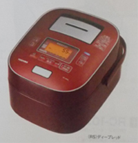 東芝 真空圧力IHジャー炊飯器 RC-10VXL 赤 ５合炊き ※商品説明必読 圧力と真空の「合わせ炊き」でお米を芯から旨くするIHジャー炊飯