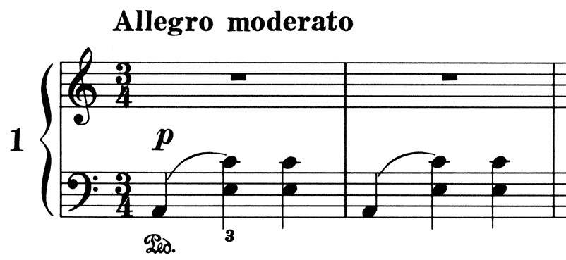グリーグ ワルツOp12-2 演奏解説 - 戯言