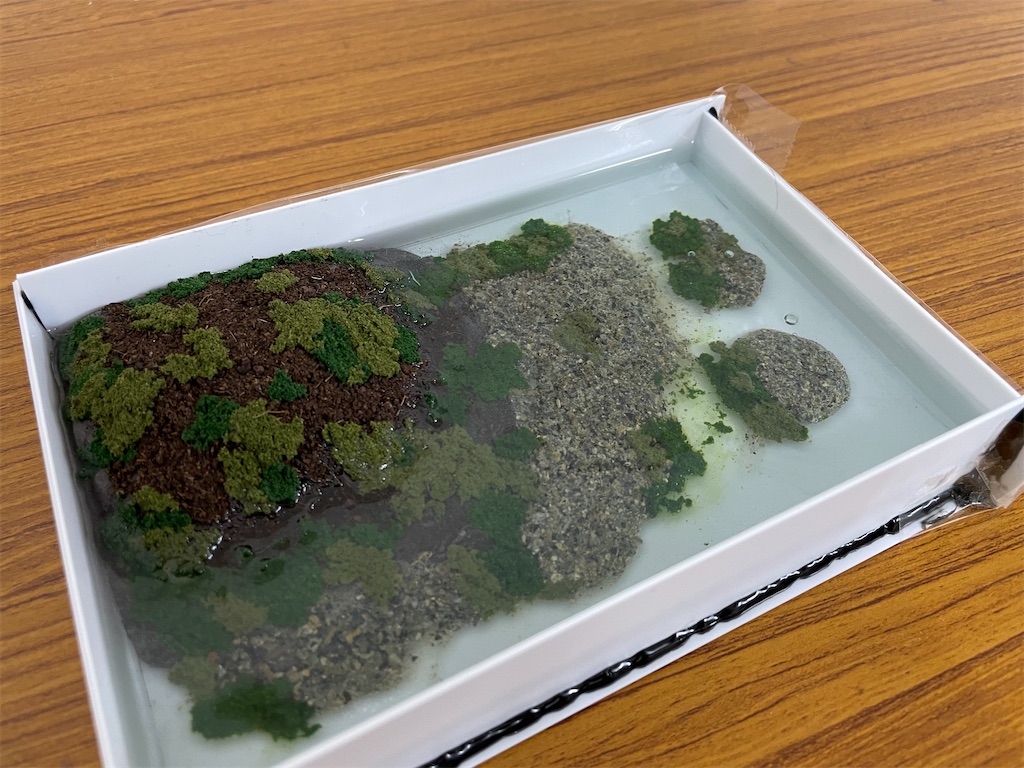 ジオラマ教室「透明レジンを用いた水景」に参加しました - takanamito