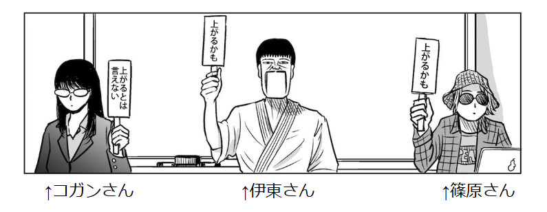 上がるかも委員会メンバー