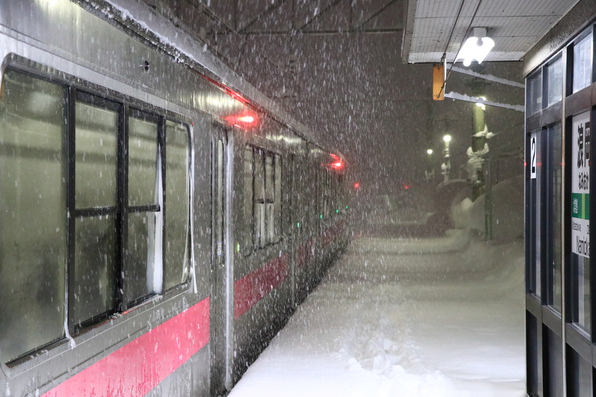 大雪遅延の奥羽本線乗車記。 - Local bound for…