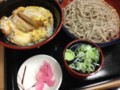 カツ丼とざるそば