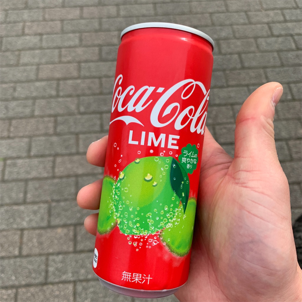 自販機限定‼️コカ・コーラライム‼️#コカコーラ - TakashiAbeLOG