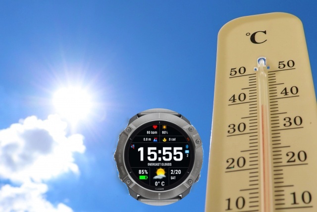 備忘録 Garmin ガーミン ウォッチフェイスで天気予報マーク表示 Coffee Break