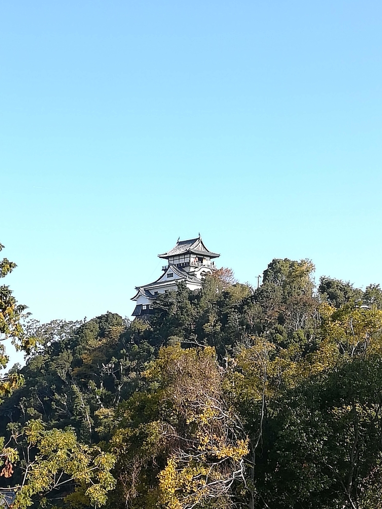 犬山城の風景