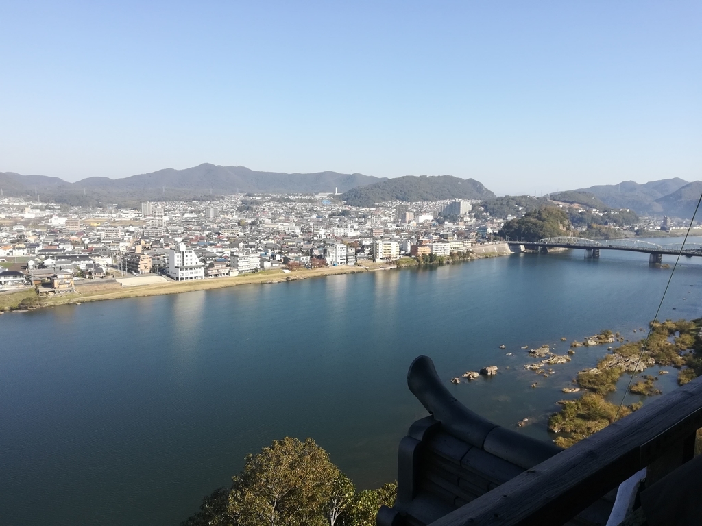 犬山城からの眺望