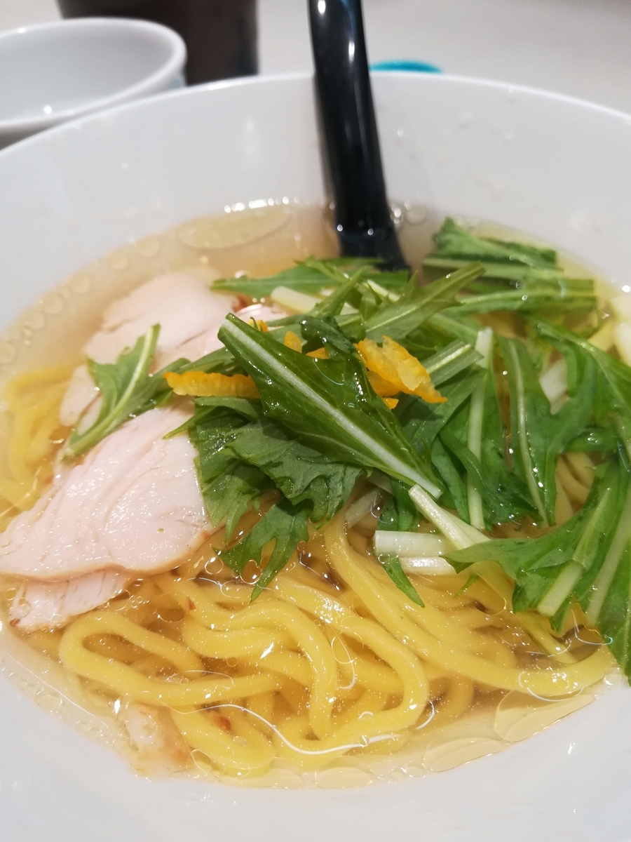 魚べいの柚子塩ラーメンは驚きのおいしさ!