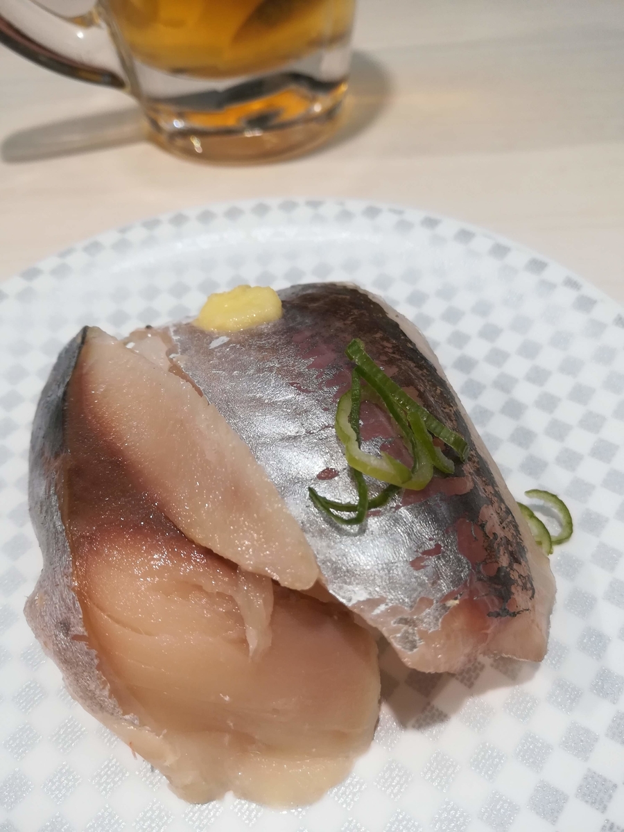 魚べいは青物もおいしいですよ！