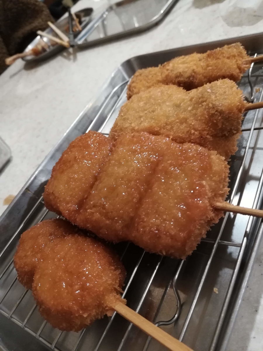 串カツ田中の串カツはおいしいですよ!