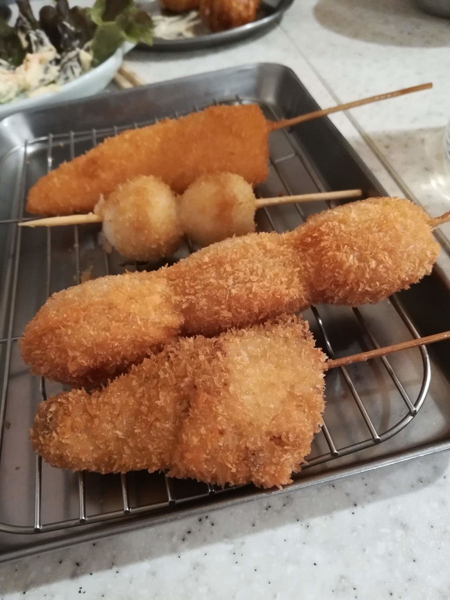 衣は薄くてさくさくして食べやすいですね!