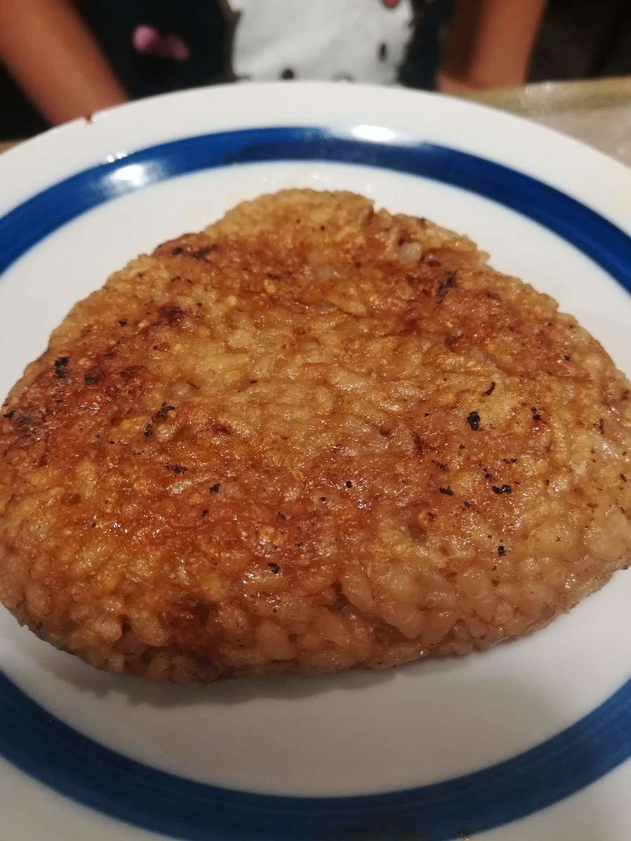 やきとりの扇屋の焼きおにぎりオススメです！