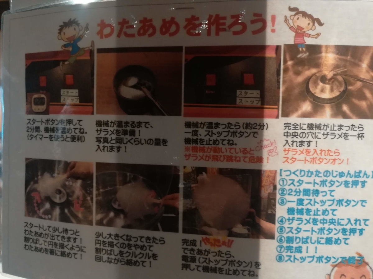 やり方が書いてあるのでよく読んでからやってみましょう!