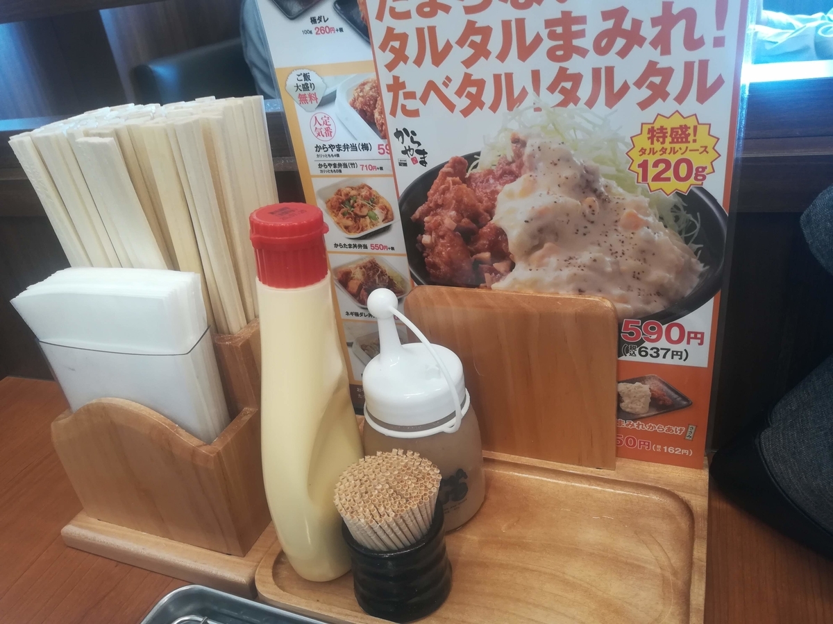 からあげ忘れてもマヨは忘れてはならない!