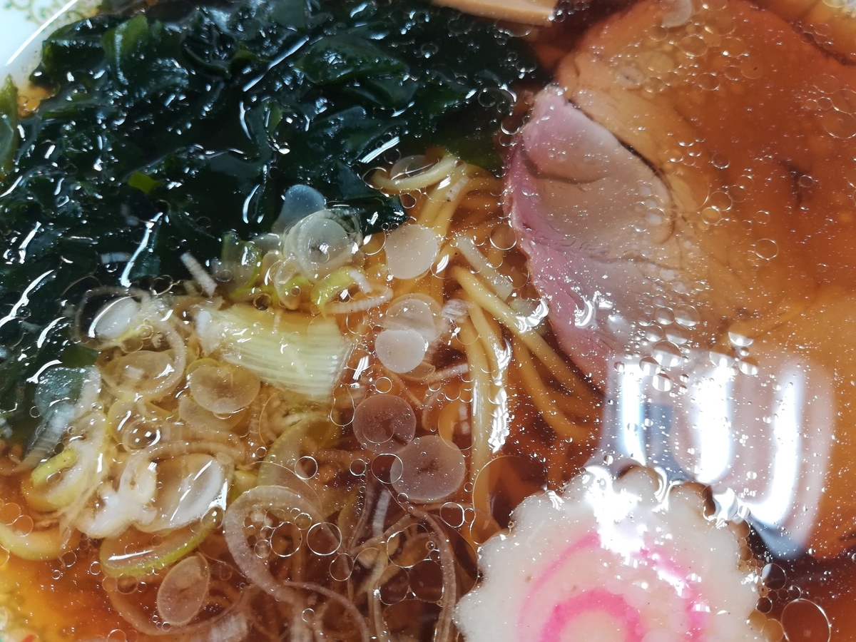 ラーメンは真夏の塩分補給にぴったりですね！