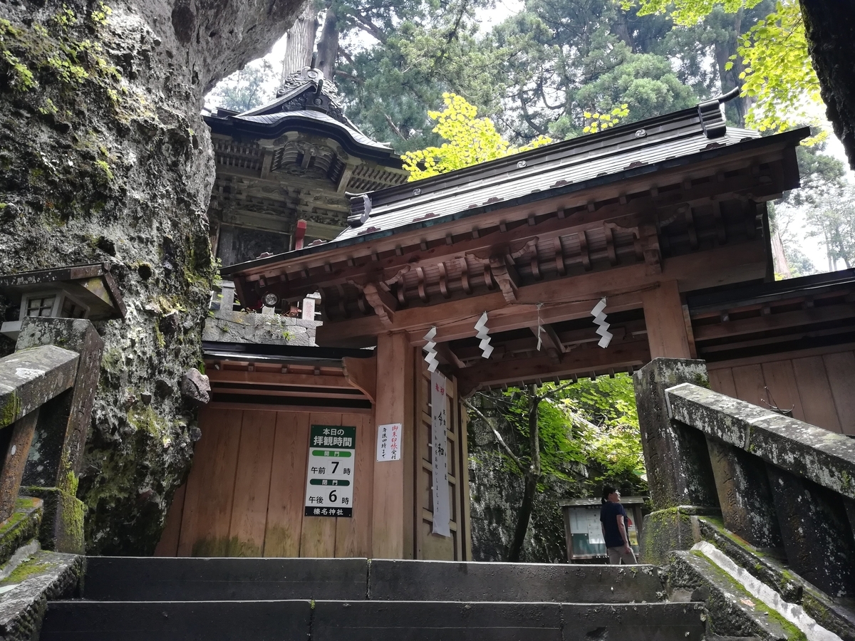 門をくぐれば本殿か?!