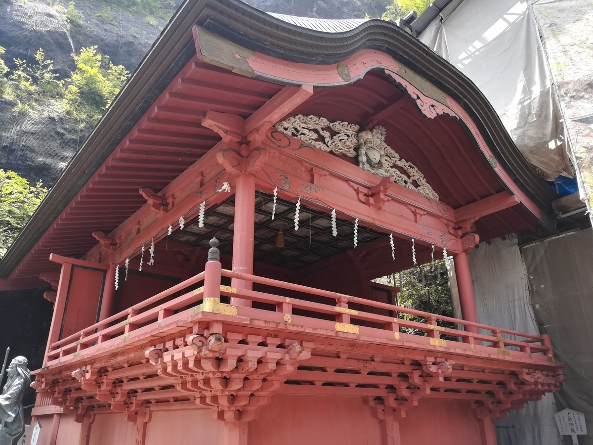 榛名神社の神楽殿は1764年に再建