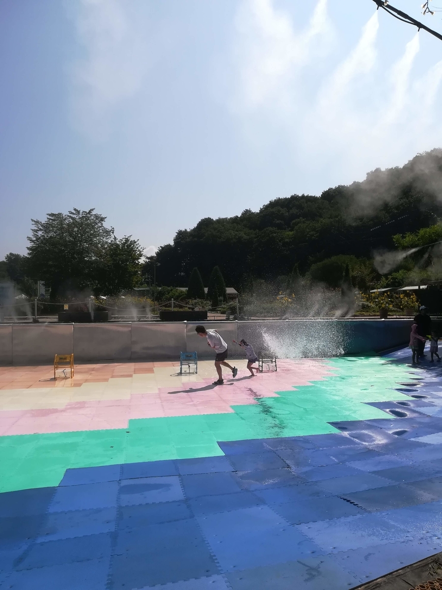 ウォーターキャノンは最高に楽しかった!