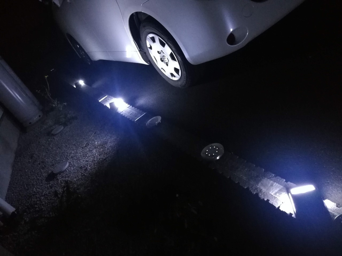 これなら明るくて安全ですね!