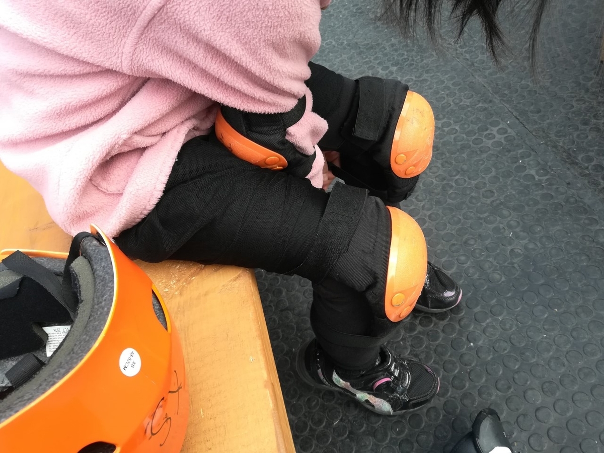 プロテクターをしっかりつけよう!