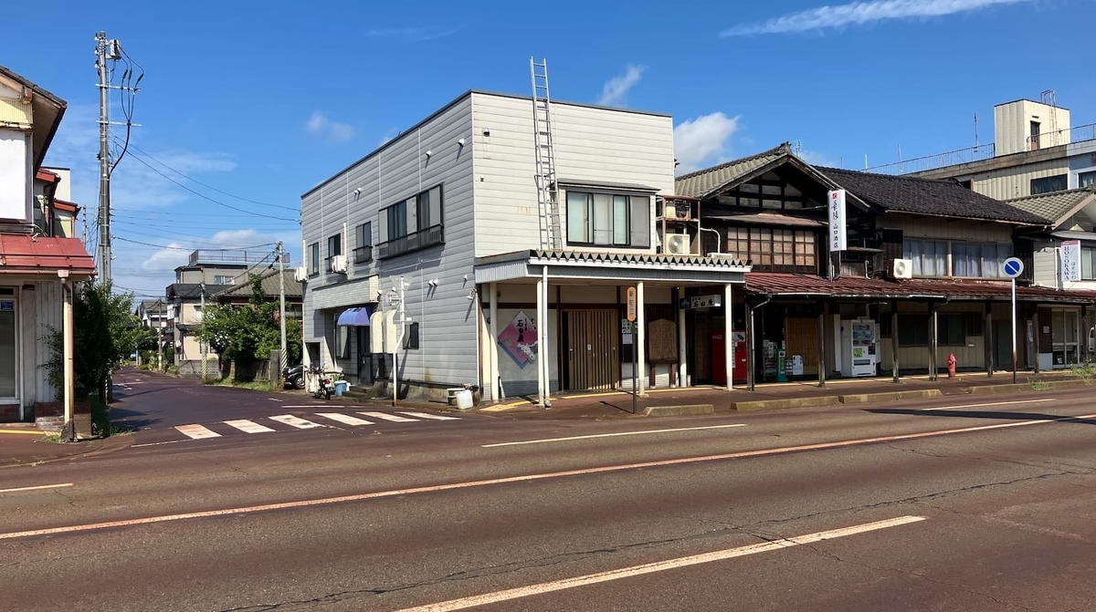 河井継之助、被弾の地（新潟県長岡市新町２丁目）