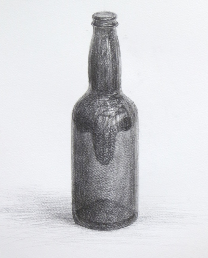 静物鉛筆デッサン練習作品52枚箱付き