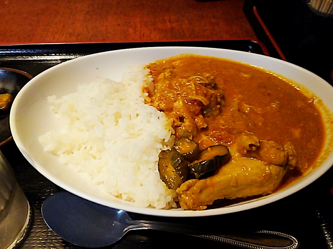 食レポ よもだそばのインドカレー 本格南インド風 今日のごはんは何にしようかな