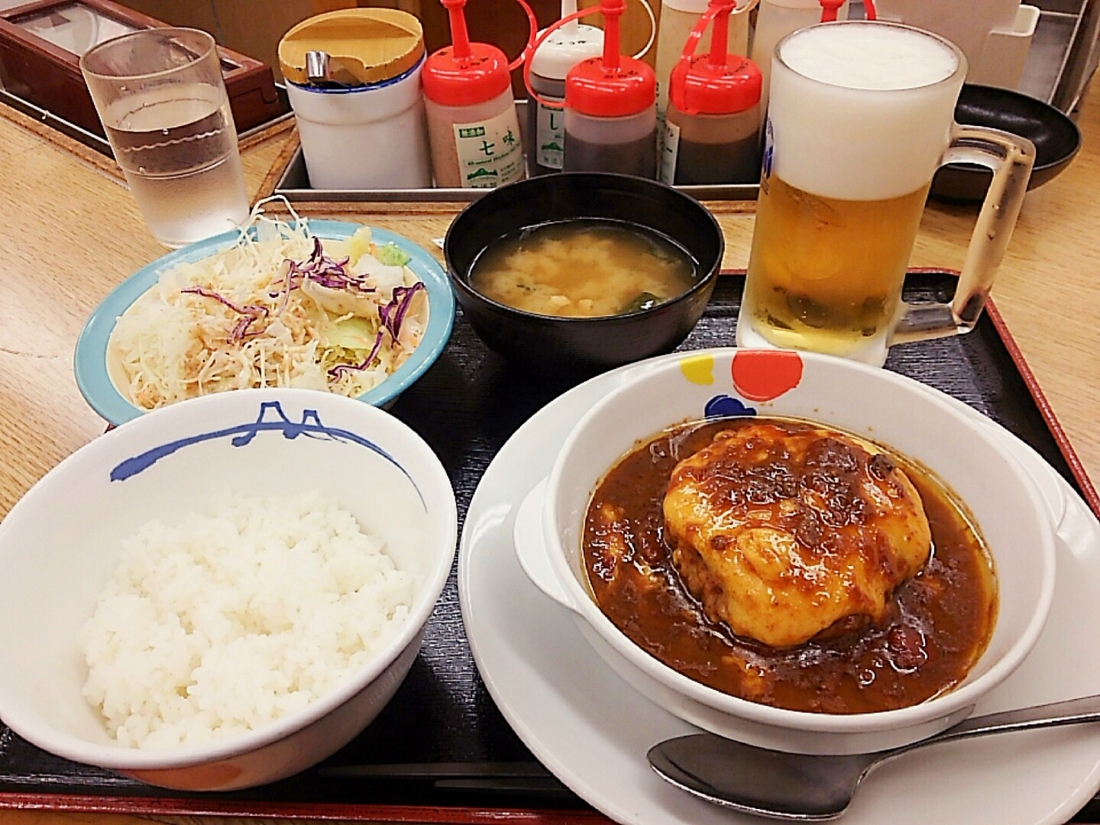 チーズハンバーグ