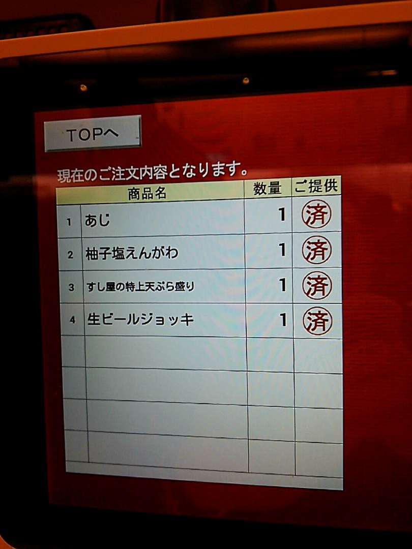 食レポ スシローの天ぷらが頑張っています 今日のごはんは何にしようかな