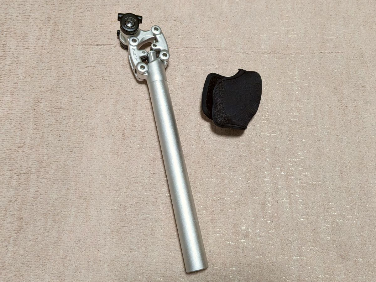 有名な高級ブランド 折りたたみ自転車シートポスト交換 - たけびんの徒然日記 パーツ