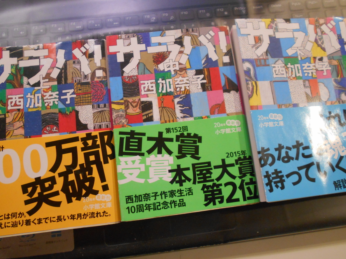 サラバ 上 中 下巻 西加奈子 読書感想 Takeの感想文マガジン