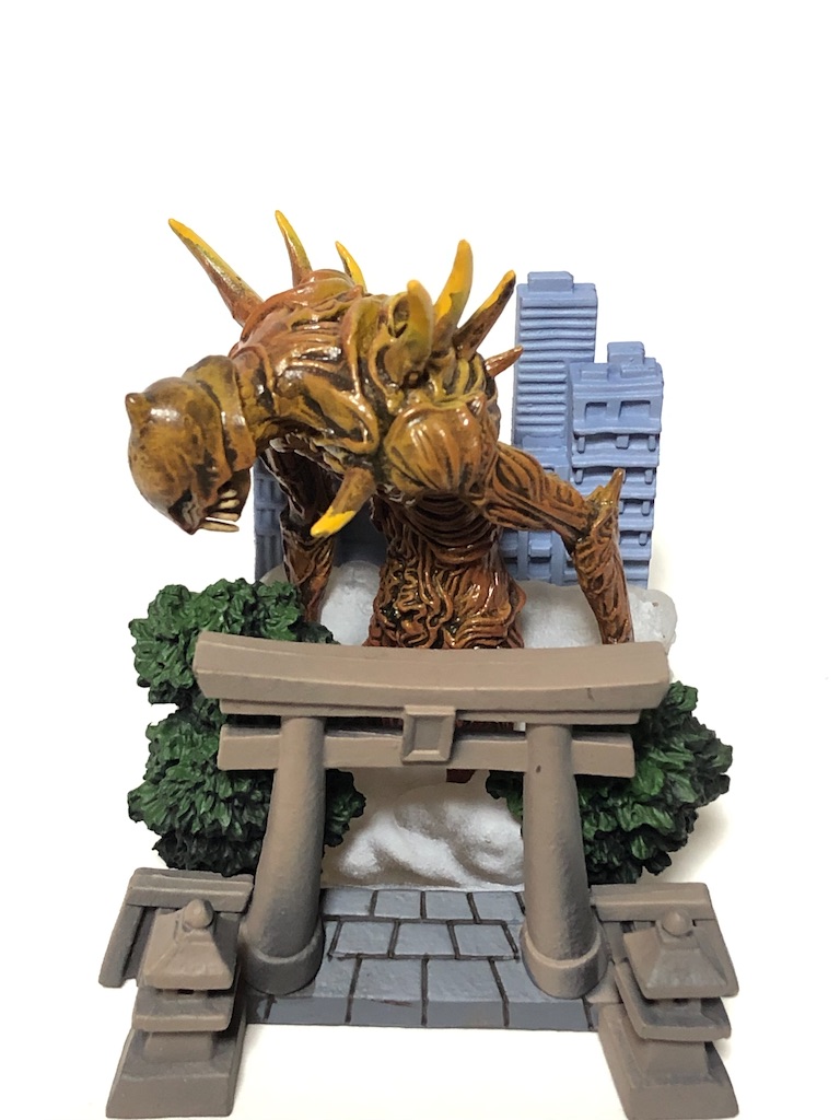 小さくてもリアルな造形 巨神兵 フィギュアレビュー カプセルトイ たけニャンぶろぐ