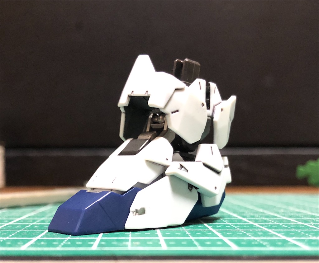 ガンプラ Rgユニコーンガンダム 製作レビュー 脚部製作 たけニャンぶろぐ