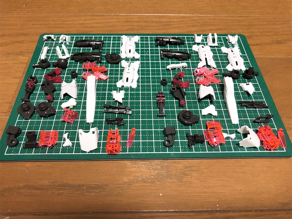 ガンプラ サイコフレームを発光 Rgユニコーンガンダム 製作レビュー 脚部製作 たけニャンぶろぐ